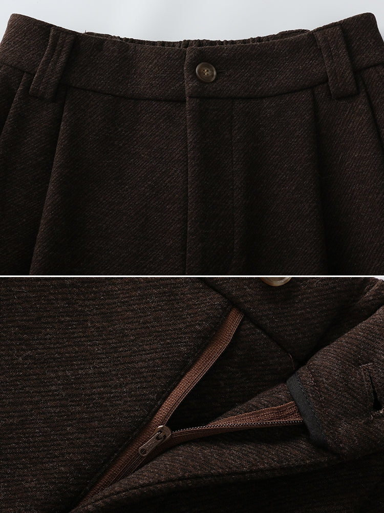 磨毛高腰闊腿褲_BDHL7962