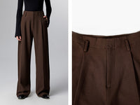 Maillard Wide Leg Pants_BDHL5371