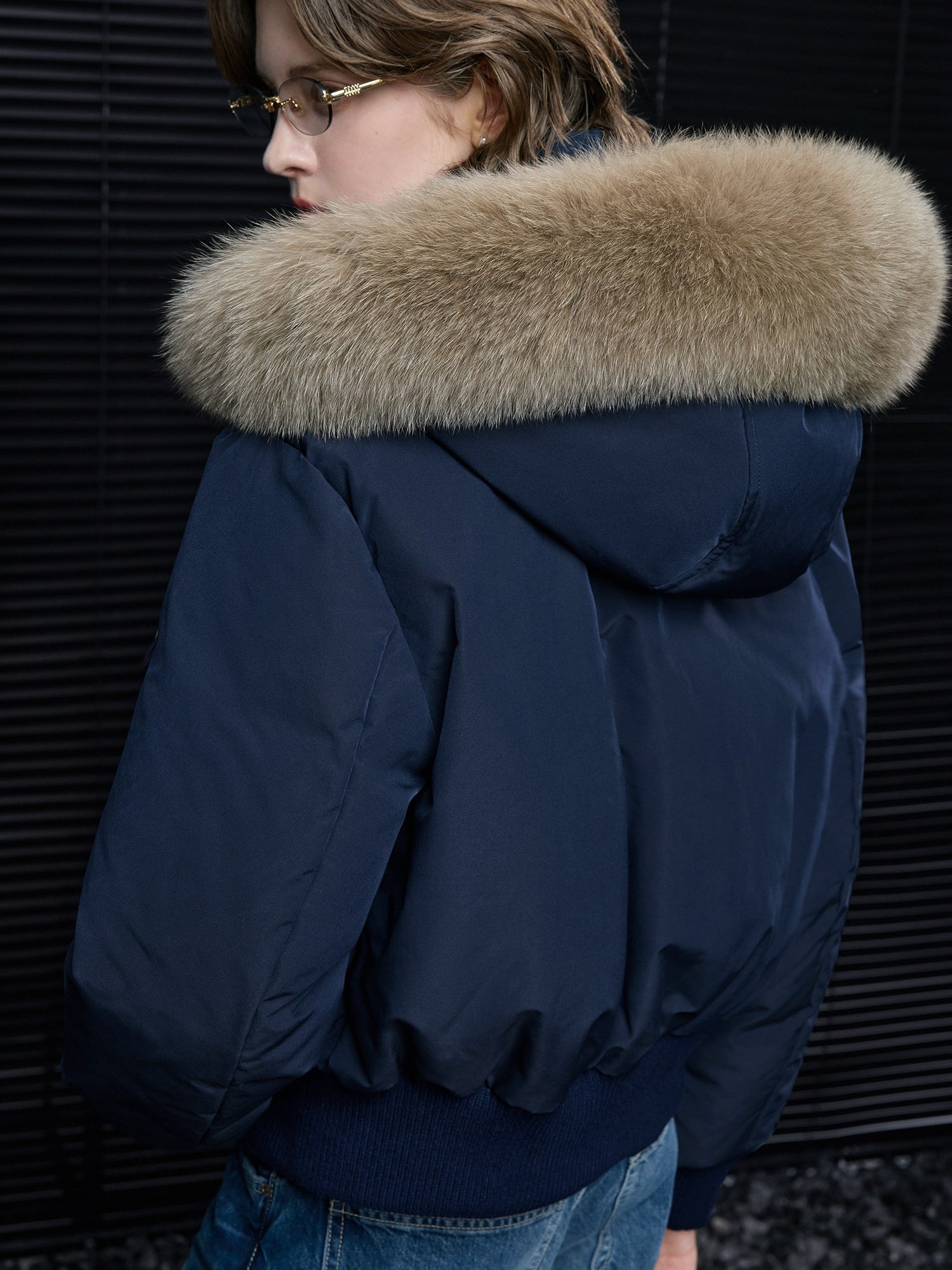 短連帽羽絨外套_BDHL8071