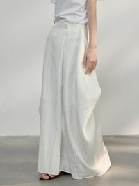 Cocoon Shape Long Skirt_BDHL7482