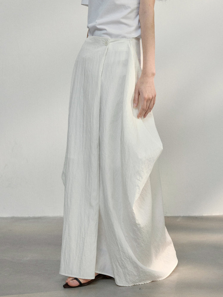 Cocoon Shape Long Skirt_BDHL7482