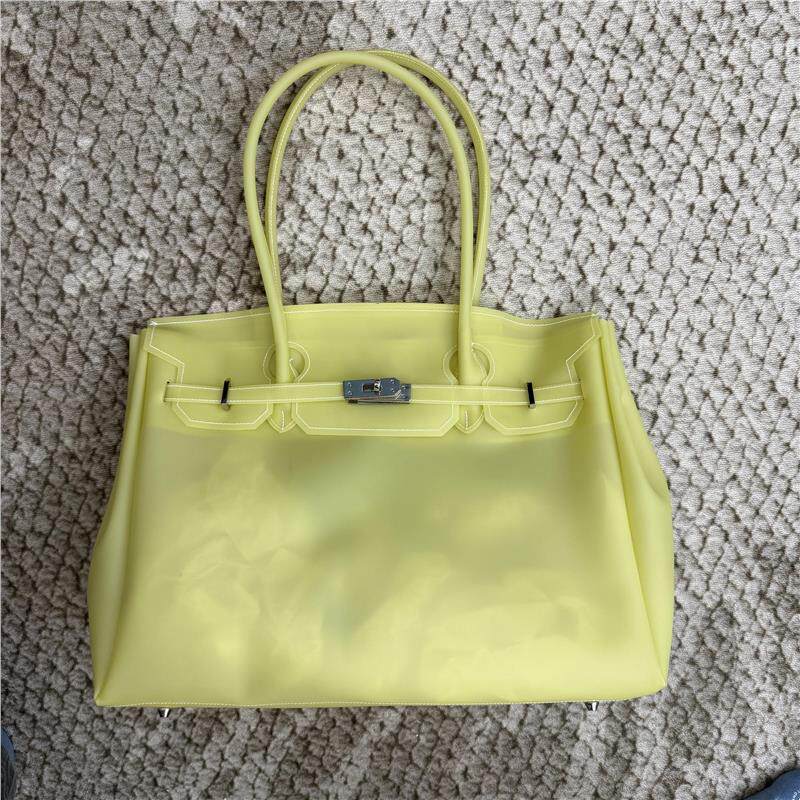 Large Jelly TPU Structured Handbag_BDHL8304