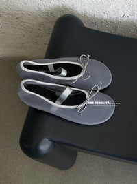 Ribbon Sheer Flat Shoes_BDHL7444