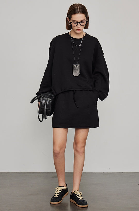 Loose Sweat Tops or Skirt or Pants_BDHL6467