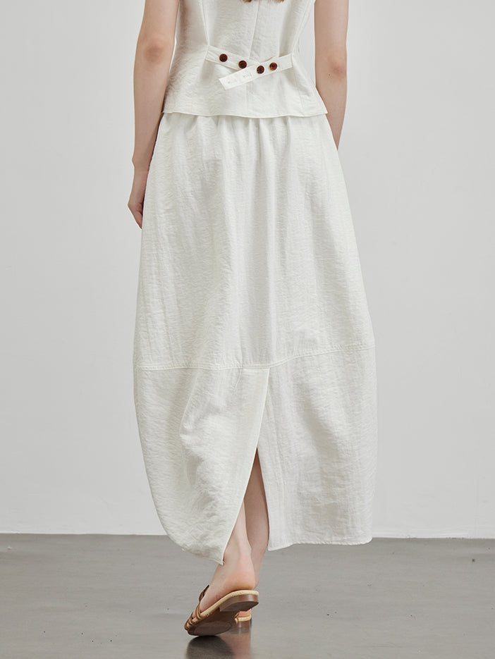 V-Neck Vest Or Bud Skirt_BDHL7600
