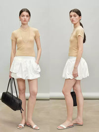 Reverse Stitch Slim Tops_BDHL7286
