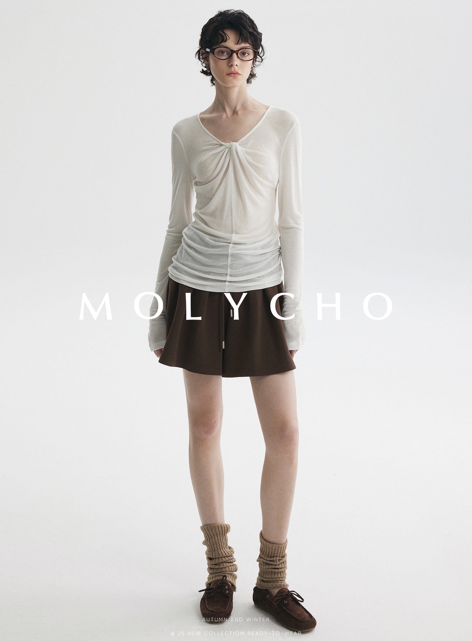 Lightweight Slim-Fit Long-Sleeved Tops_BDHL7725