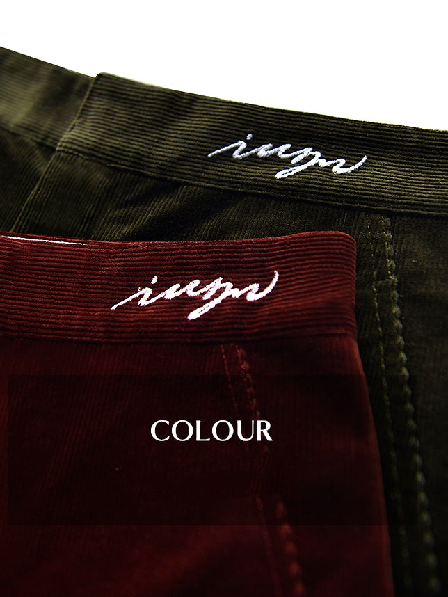 Corduroy Straight Wide Pants_BDHL6660