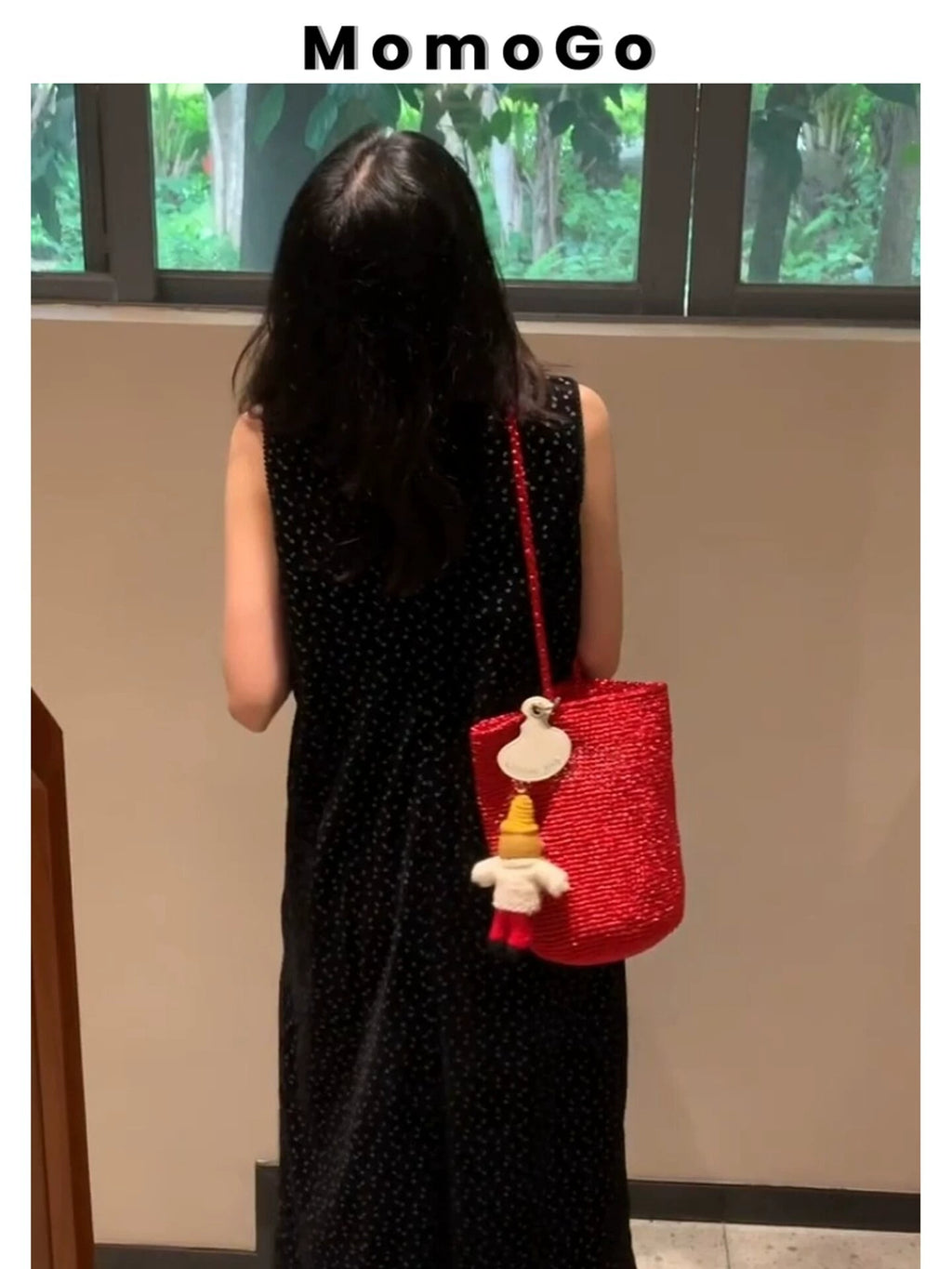 Woven Shoulder Bag_BDHL8383
