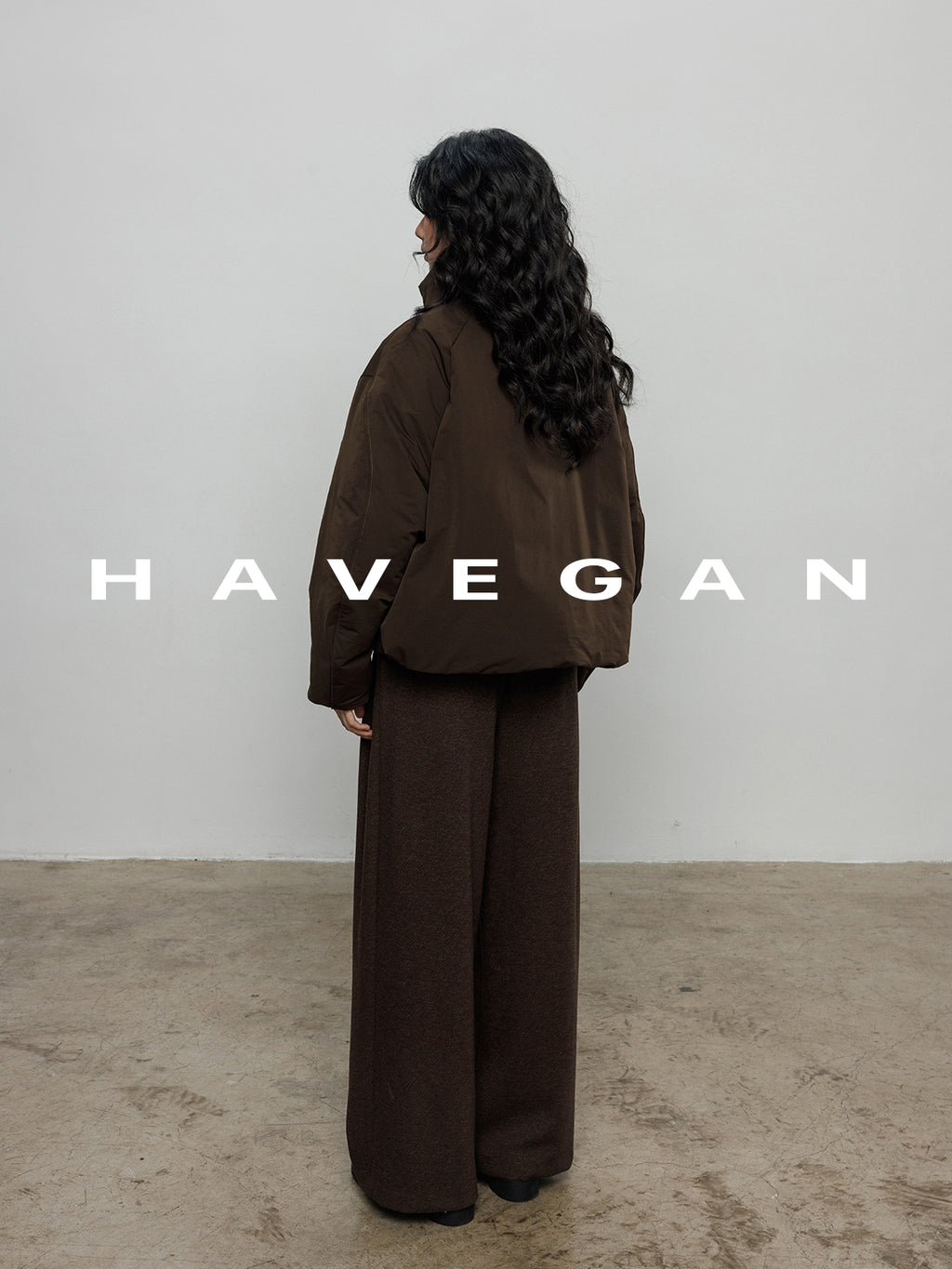 磨毛高腰闊腿褲_BDHL7962