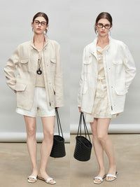 Stand-Up Collar Shirt Jacket_BDHL7278