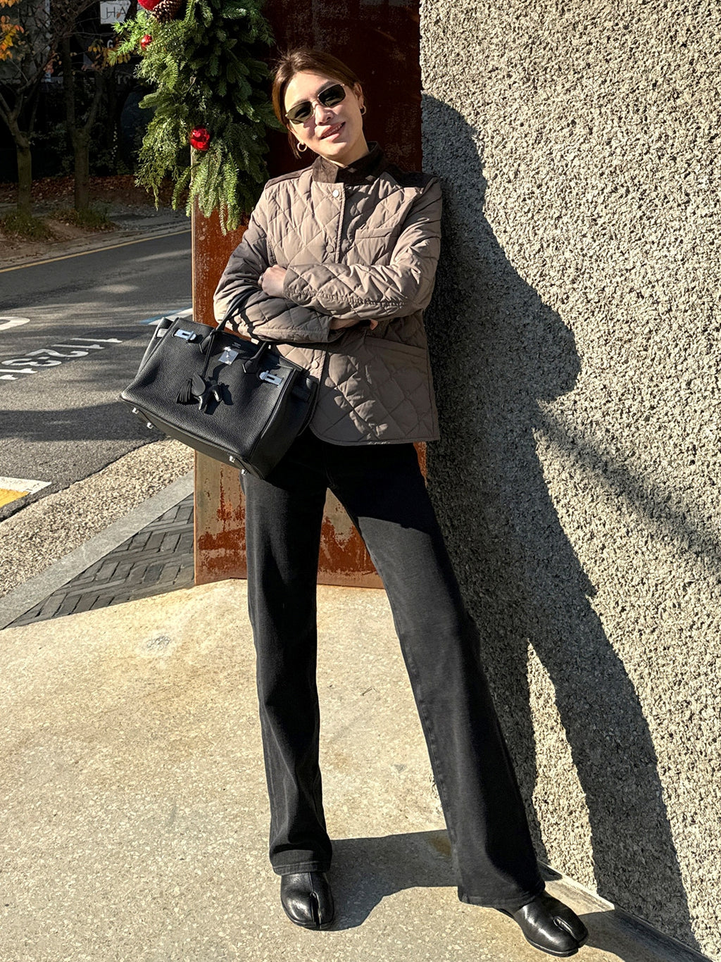 Diamond-Quilted Down Jacket_BDHL8051