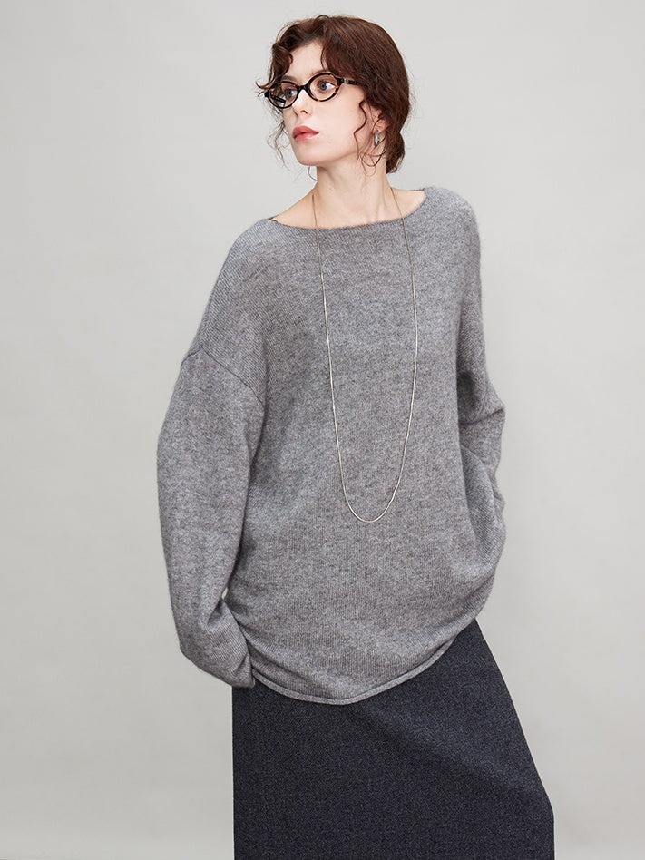 Retro Lazy Knit Pullover_BDHL6685