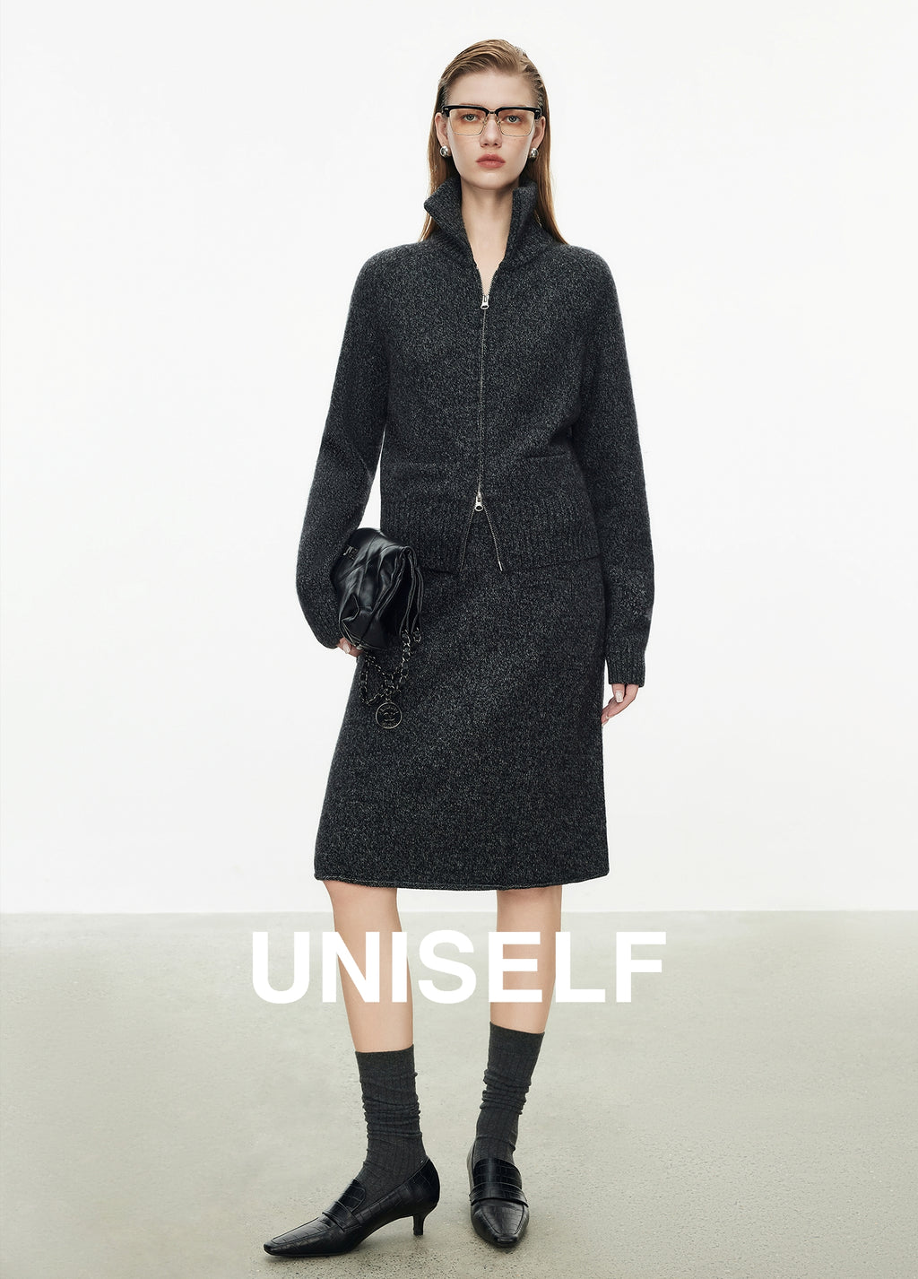 Zipper Tops Or Midi Skirt_BDHL7977