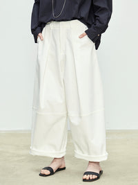 Loose-Fitting Silhouette Wide Pants_BDHL7081