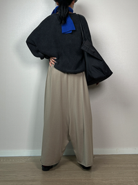 Sweat Wide Sarrouel Pants_BDHL6595