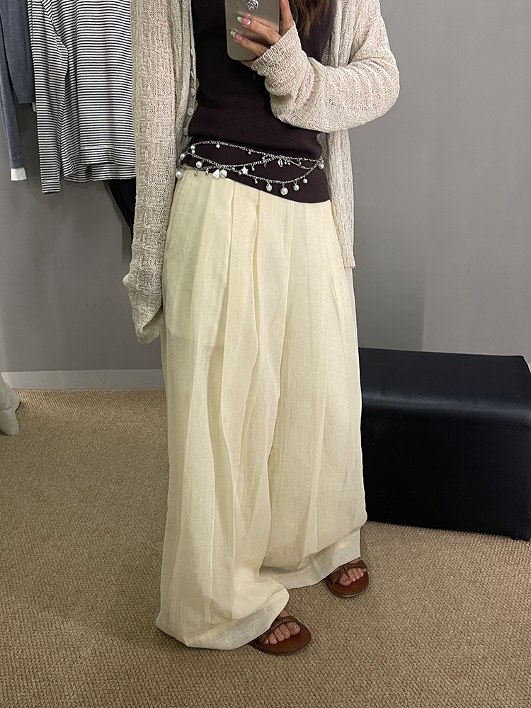 Double-Pleated Wide-Leg Pants_BDHL7547