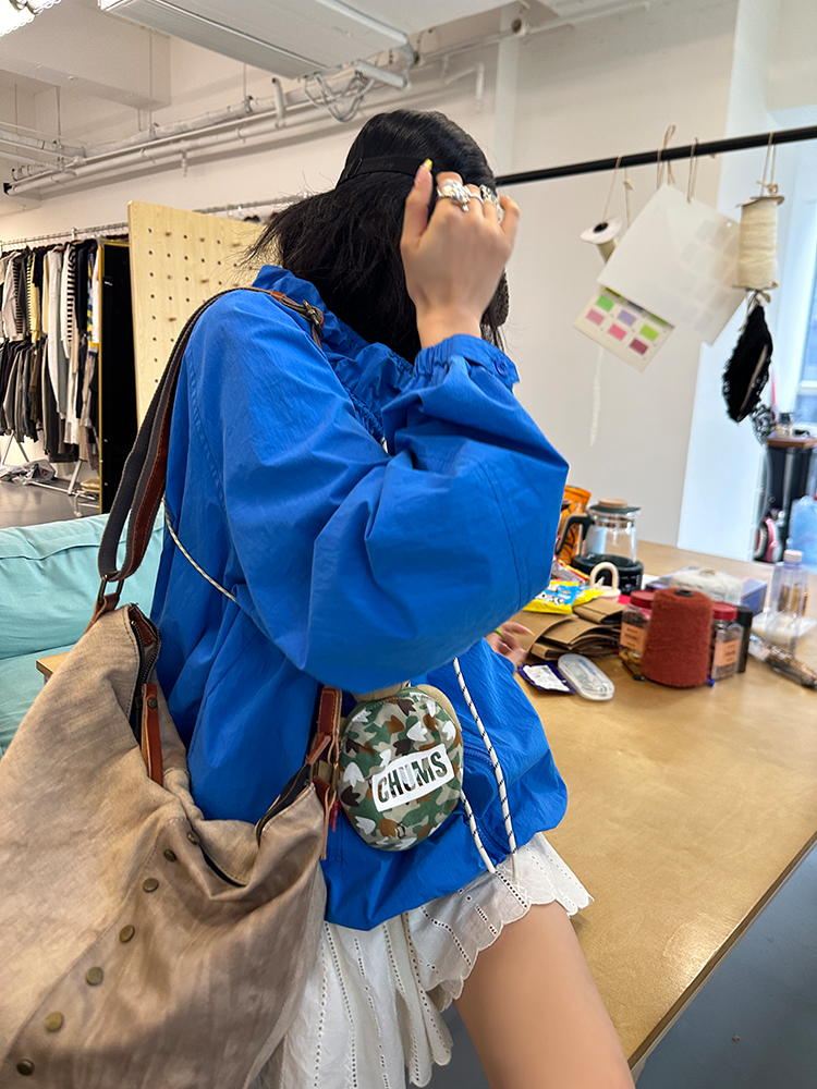 String Collar Short Length Jacket_BDHL7251