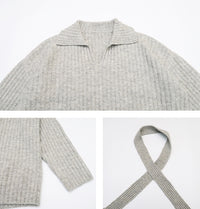 Thickened Scarf Knit Tops_BDHL6826