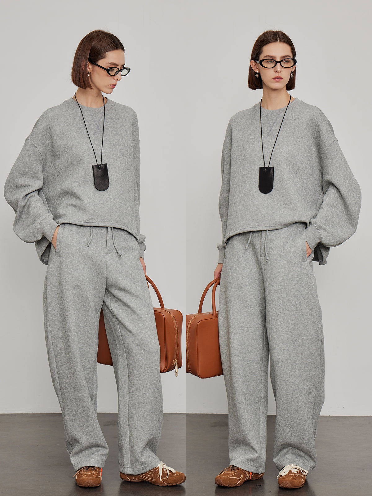 Loose Sweat Tops or Skirt or Pants_BDHL6467