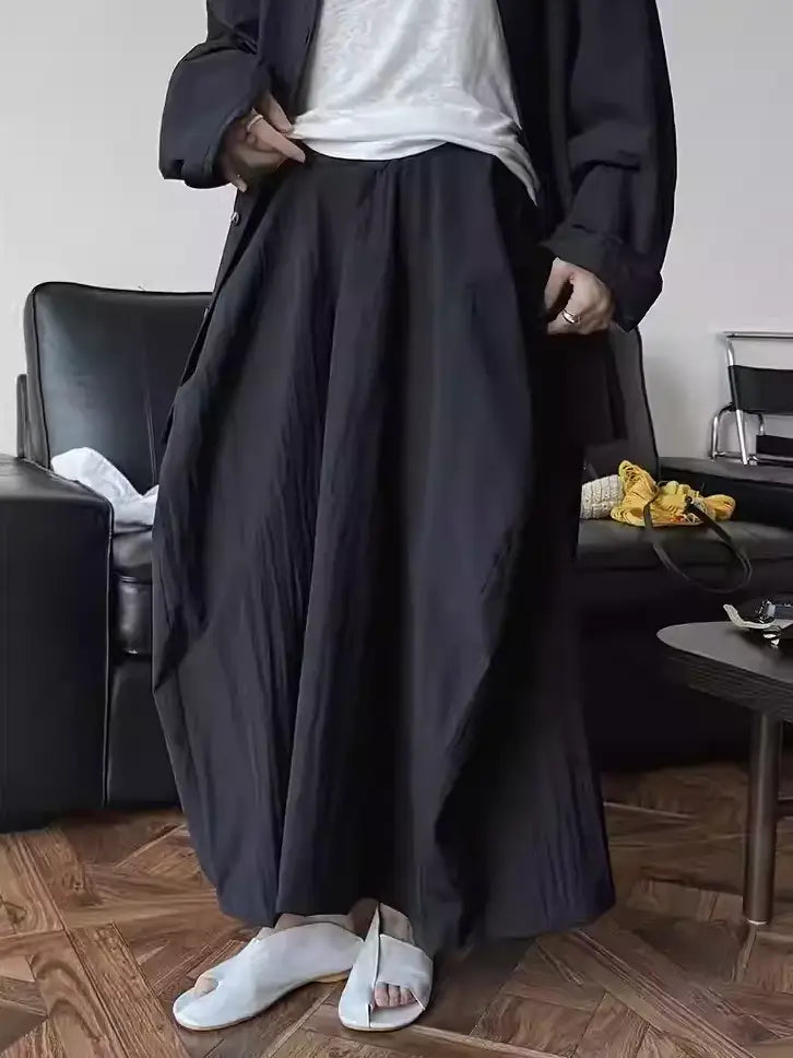 High-Waisted Long Skirt_BDHL7378