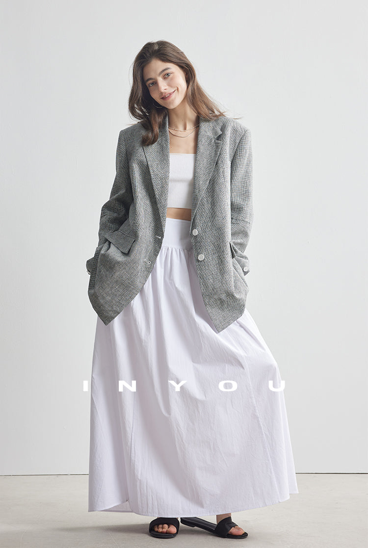 Staggered Lattice Suit Jacket_BDHL7173