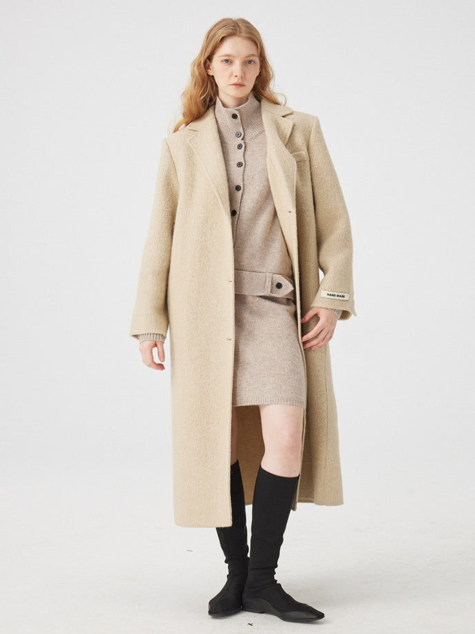 Classic Lapel Long Coat_BDHL8115