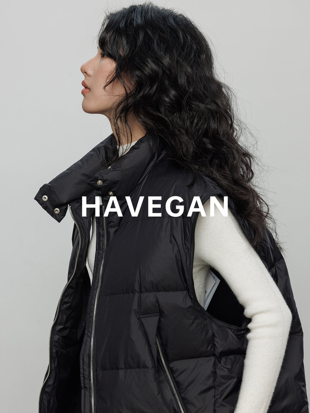 立領羽絨背心_BDHL7968