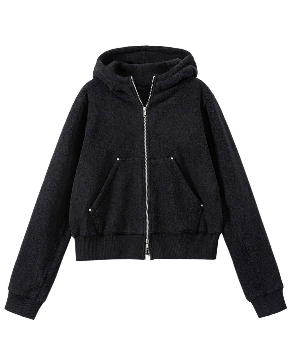 Hooded Thick Short Jacket_BDHL8127