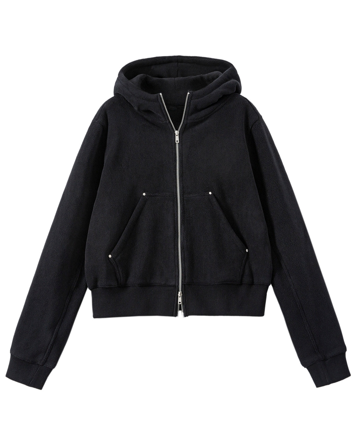 Hooded Thick Short Jacket_BDHL8127