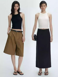 Padded Short Tank Top_BDHL7423