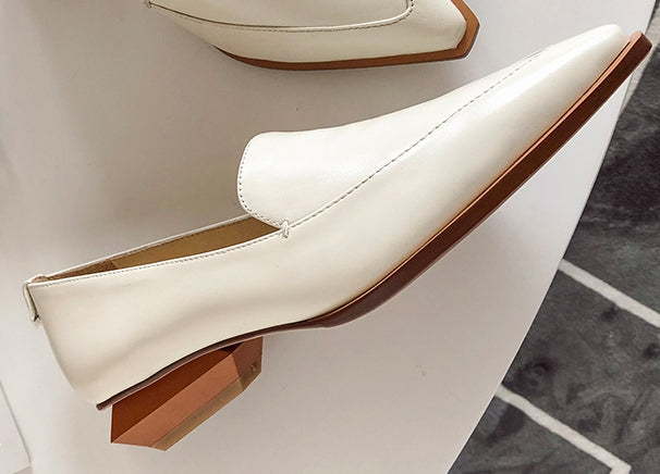 Retro Medium Heel Shoes_BDHL7838