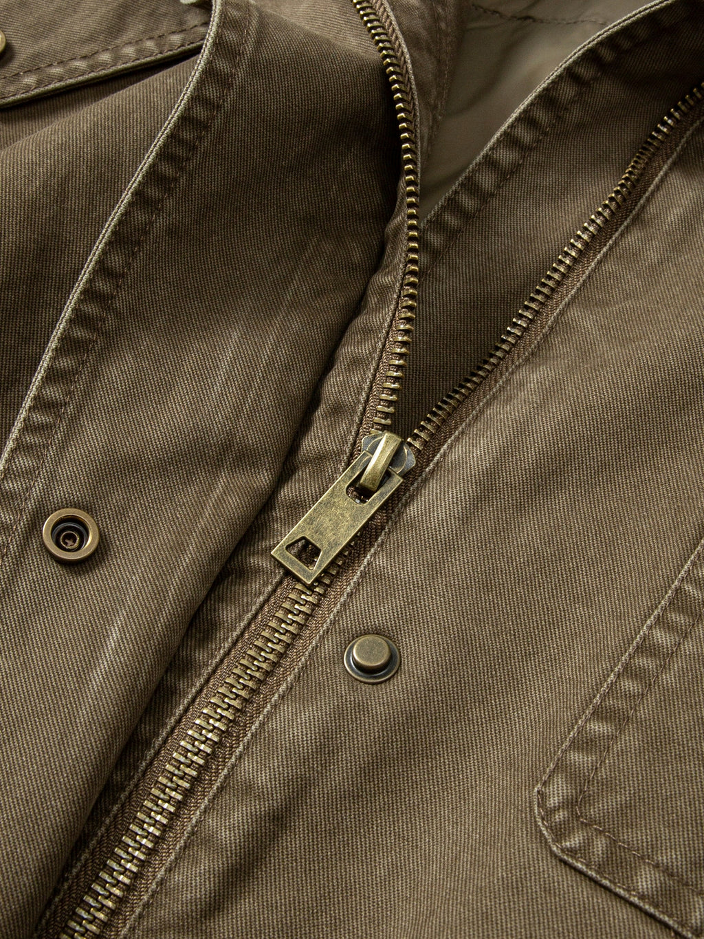 Fluffy Collar Retro Jacket_BDHL8124