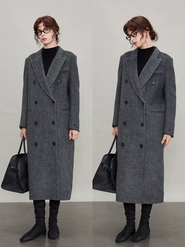 Double-Breasted Retro Long Coat_BDHL6675