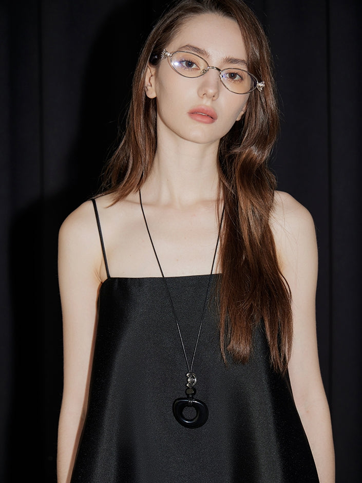 Shiny Tube Top Camisole_BDHL7601