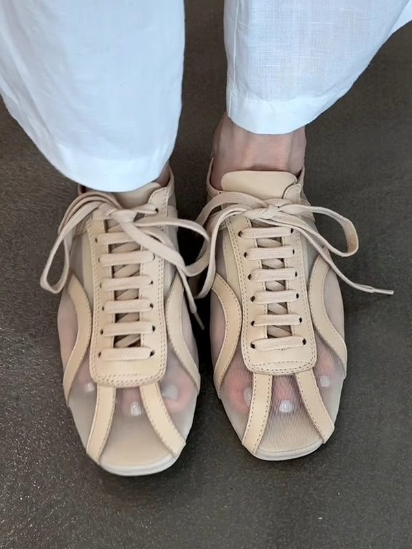 Lace-Up Flat Sandals_BDHL7450