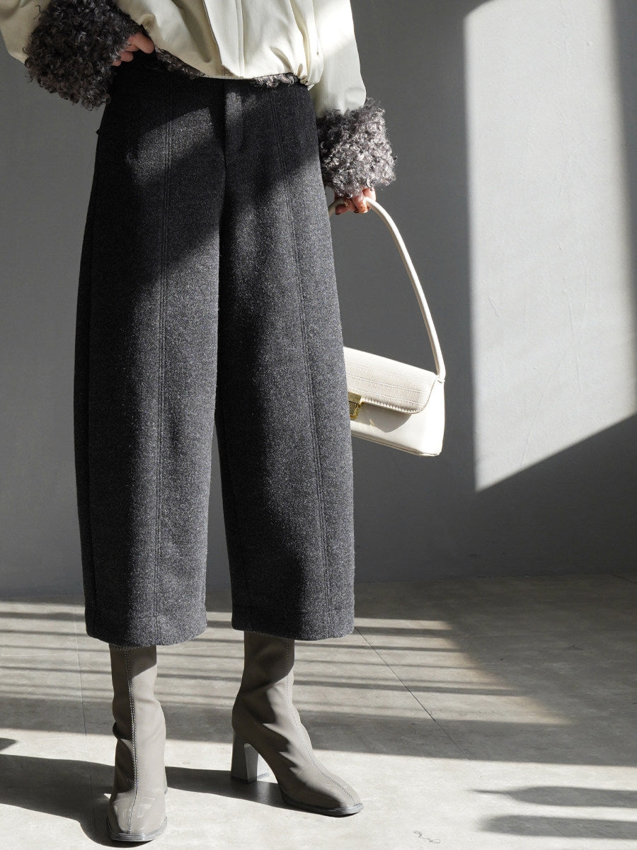 七分喇叭褲_BDHL8065