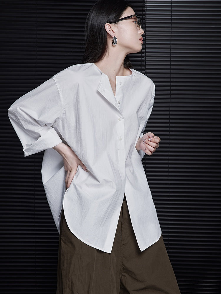 Loose-Fitting Long-Sleeved Shirts_BDHL6371