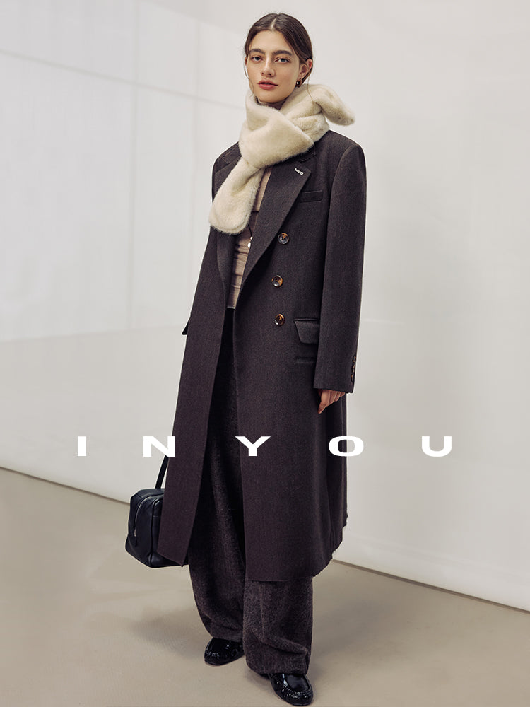 Lapel Collar Mid-Length Coat_BDHL7985