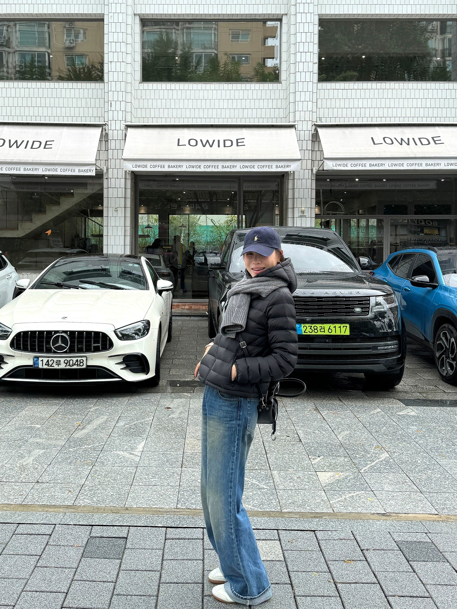 Light Slim Hooded Short Down Jacket_BDHL8028