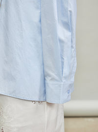 Back Drawstring Pleated Tops_BDHL7335