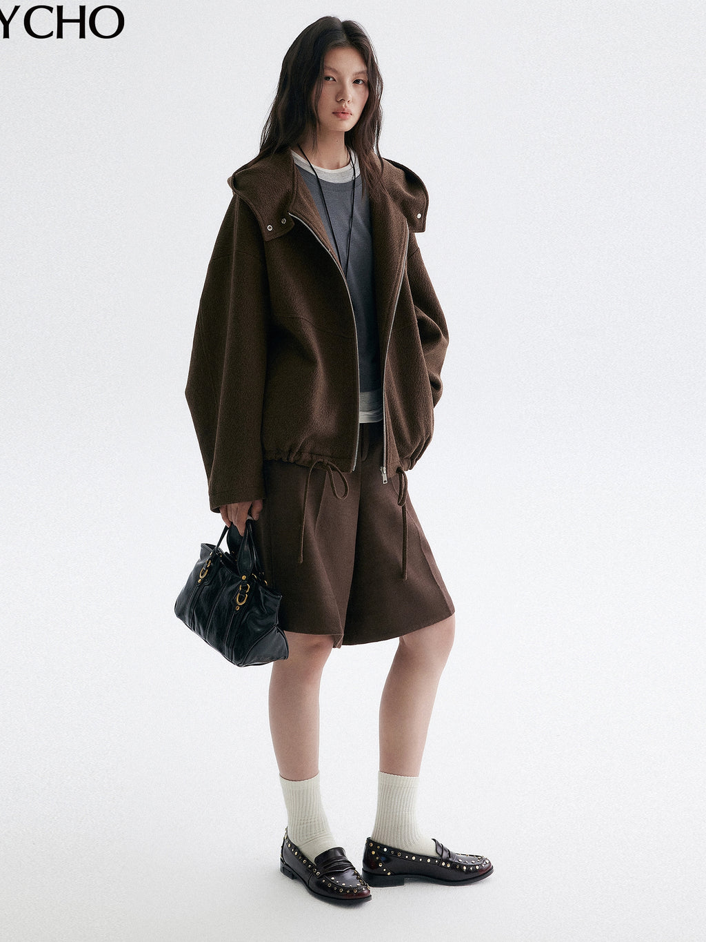 連帽拉鍊運動外套_BDHL7945