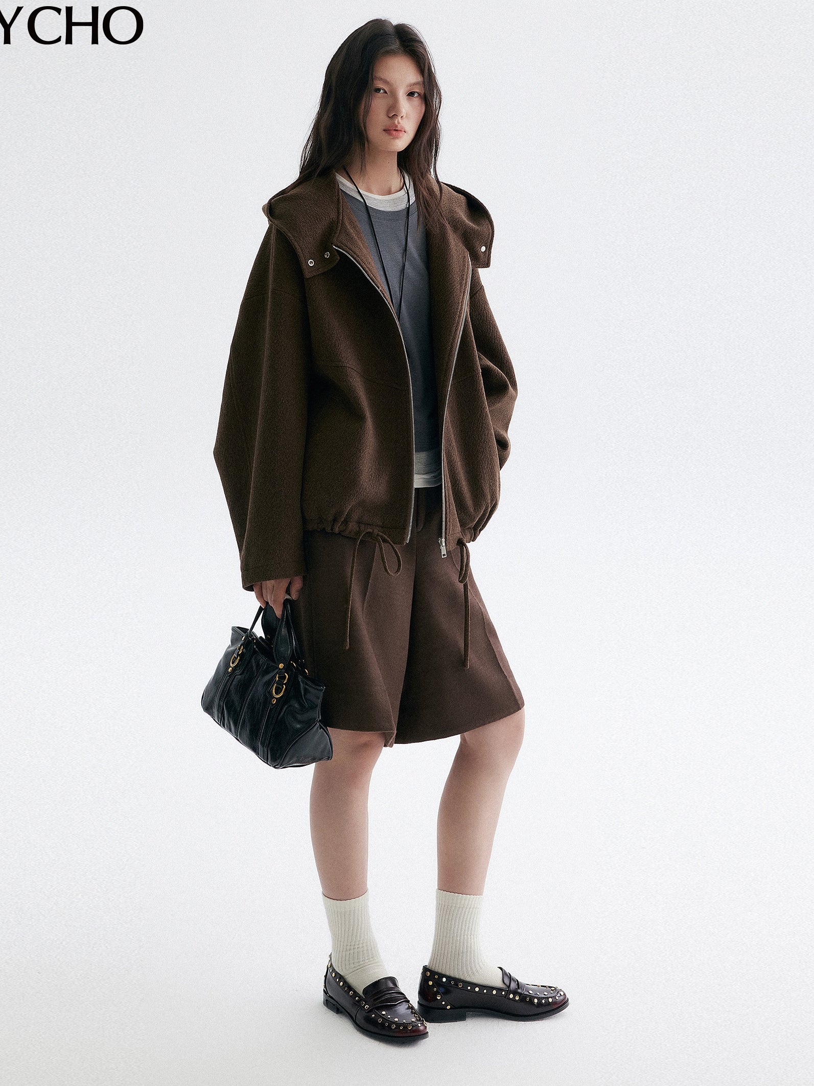 連帽拉鍊運動外套_BDHL7945