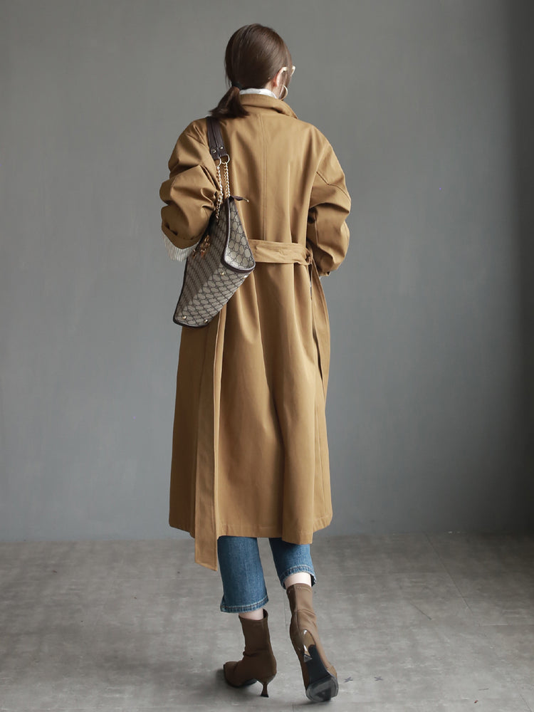 Mid-Length Windbreaker Coat_BDHL6878