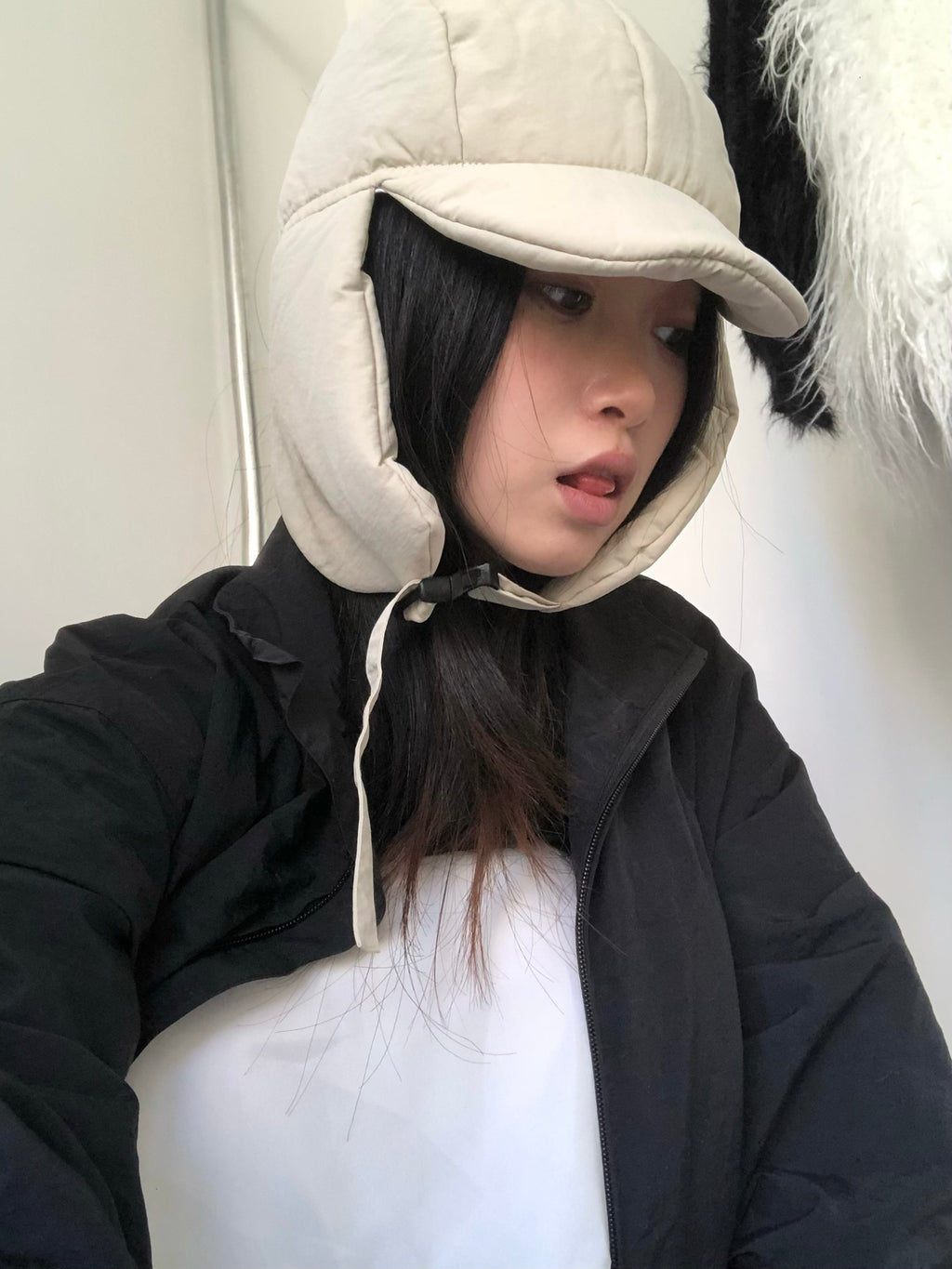 加厚護耳飛行員帽_BDHL8483