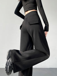 Flesh-Cover Floor-Length Pants_BDHL7228