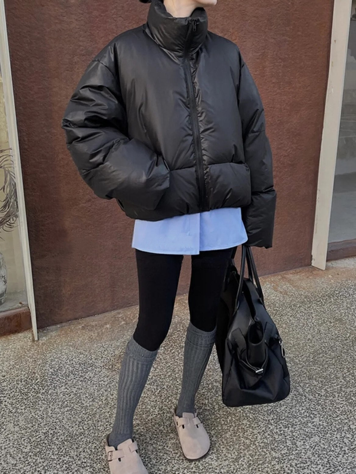 Large Leather Tote Bag_BDHL8032