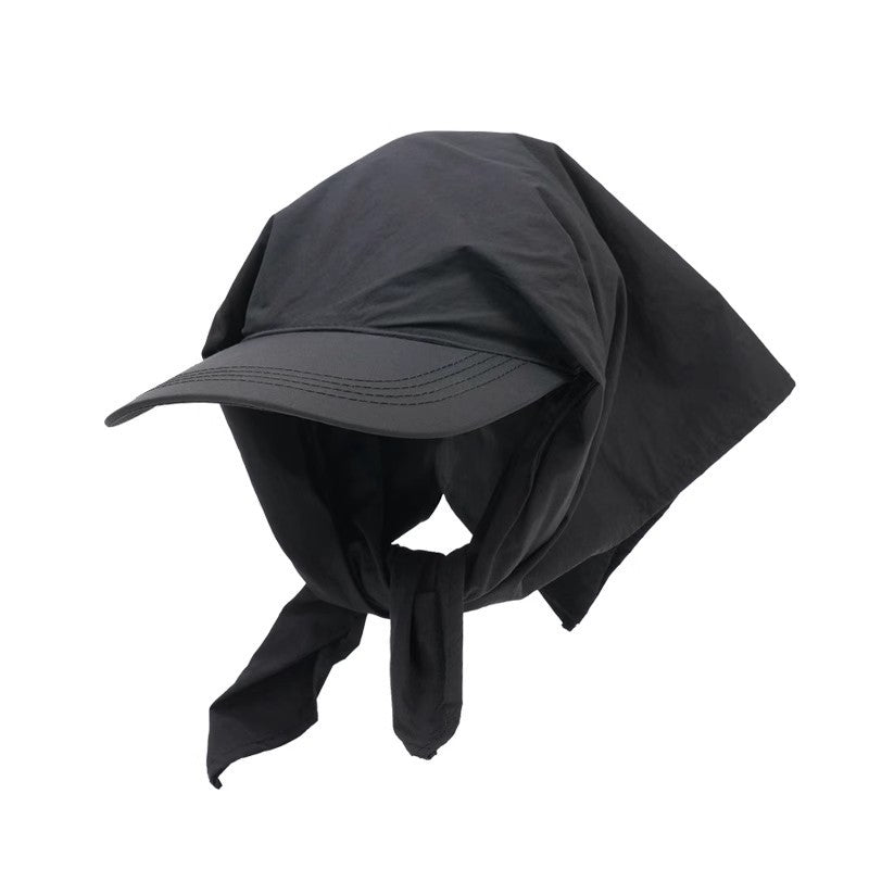 Sunshade Tie-Back Bandana Cap_BDHL8366