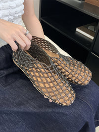Flat Heel Mesh Shoes_BDHL7452