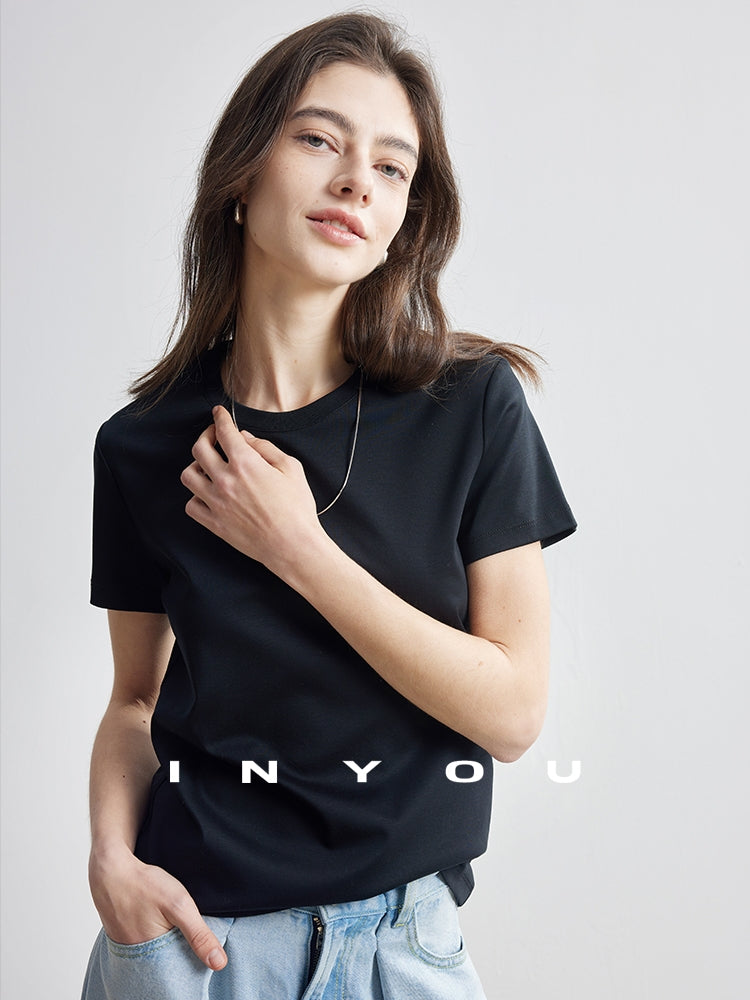 Straight Shoulder T-Shirt_BDHL7179